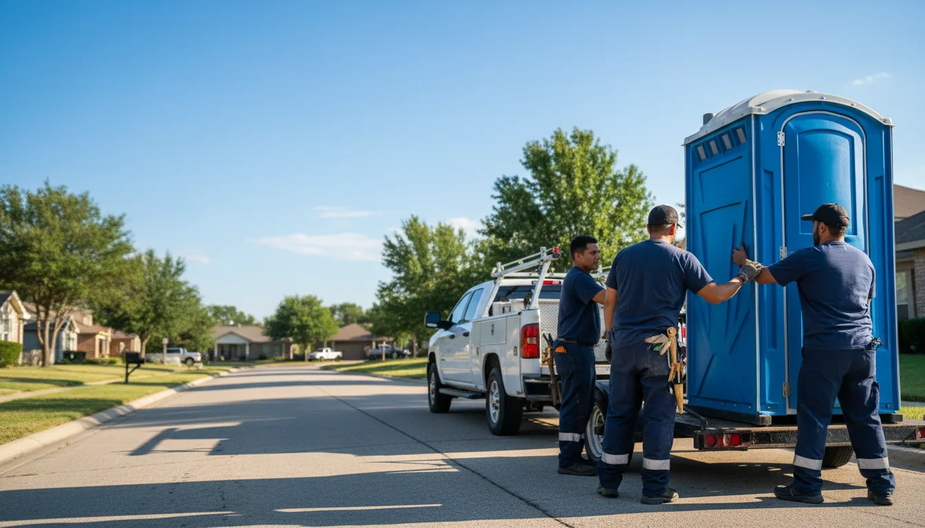Portable Toilet Rental in Wilson, OK near me
